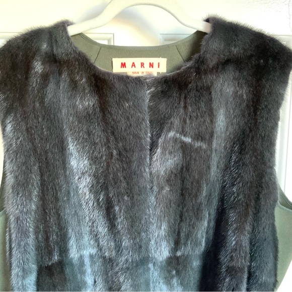 Marni Mink Vest - Picture 2 of 11